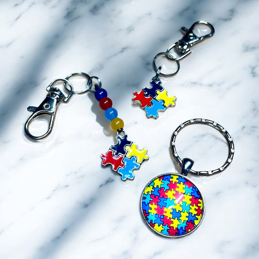 Autism Awareness Keychain