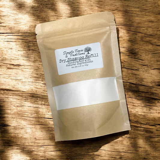 Natural Dry Shampoo Powder Sprayer Refill 2.95oz Non-Aerosol Hair Care