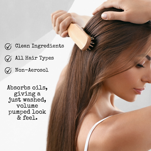 Natural Dry Shampoo Large Powder Sprayer 2.95 oz Non-Aerosol Hair Care