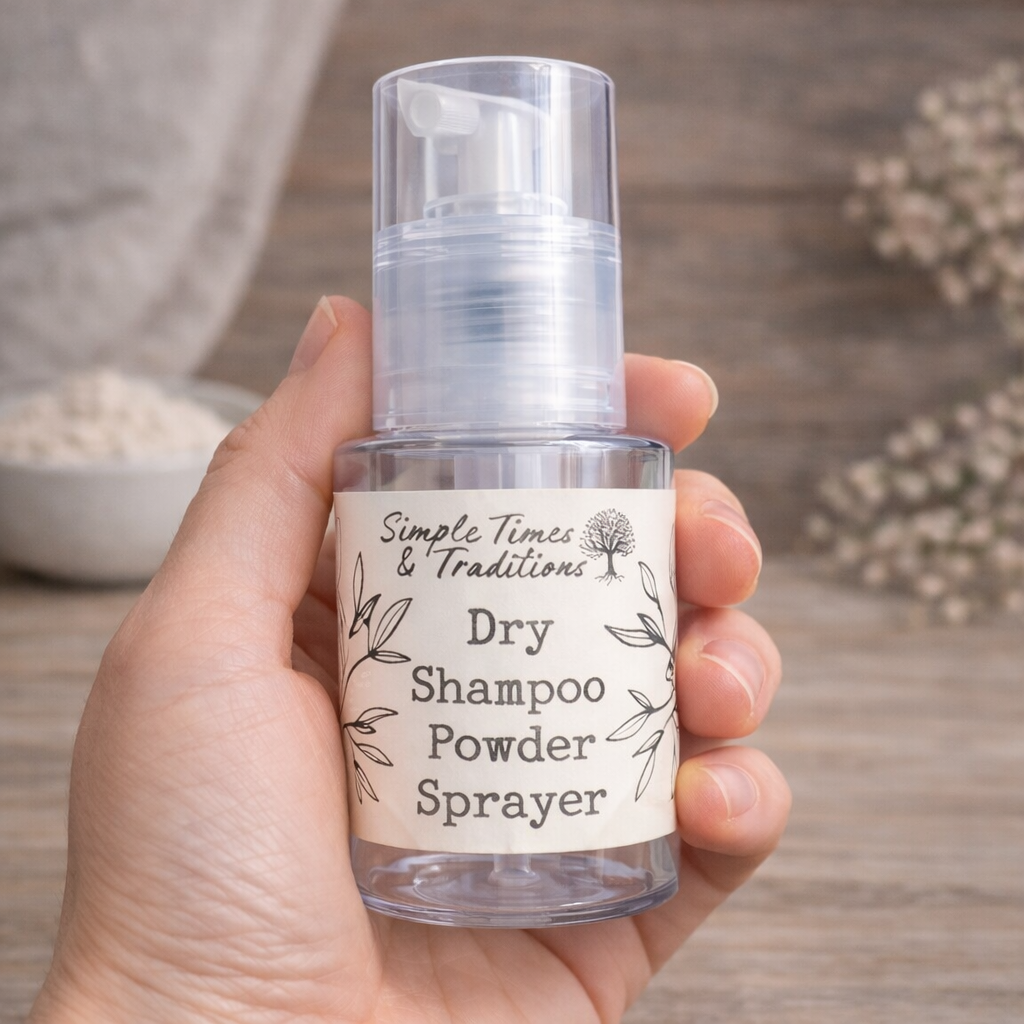 Large Refillable Dry Shampoo Powder Sprayer (empty)