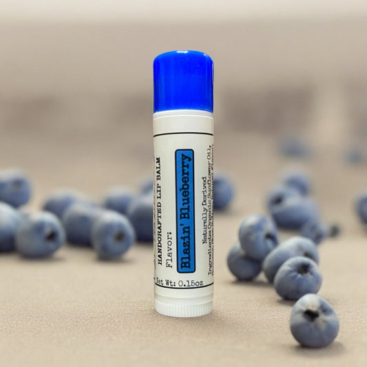 Blazin' Blueberry Lip Balm - Natural Ingredient & Handcrafted