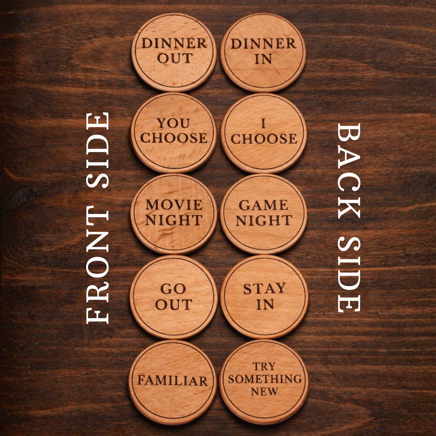 Date Night Decision Coin Set
