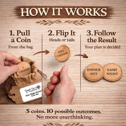 Date Night Decision Coin Set